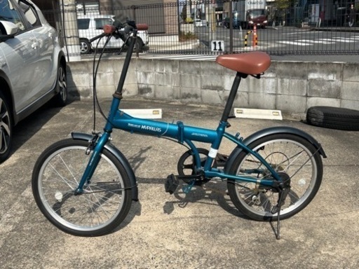 20インチ 折り畳み自転車 走り快調