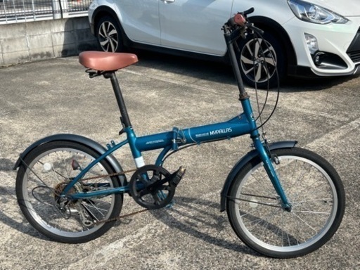 20インチ 折り畳み自転車 走り快調