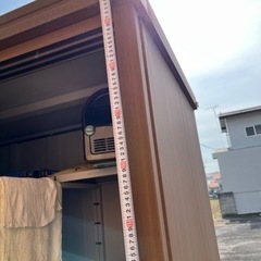 屋外収納　収納家具 物置の画像