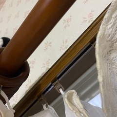 木製カーテンレール　高級　ダブル　新品の画像