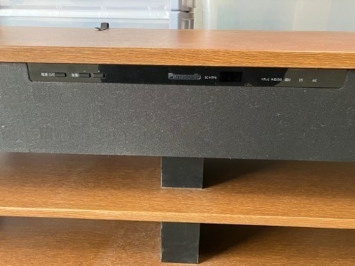 Panasonic 中古美品パナソニック SC-HTF6-T ラックシアター サウンドボード 42～50V型推奨 テレビボード