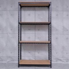 スチールラック スチール棚 幅90×奥行45×高さ180cm 4...
