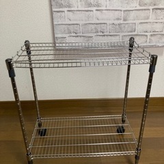決まりました。スチール棚！小さめ