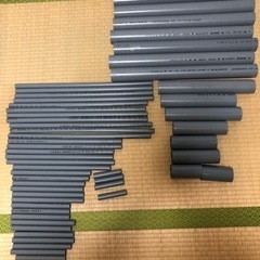 塩ビ管　廃材　写真の物全て