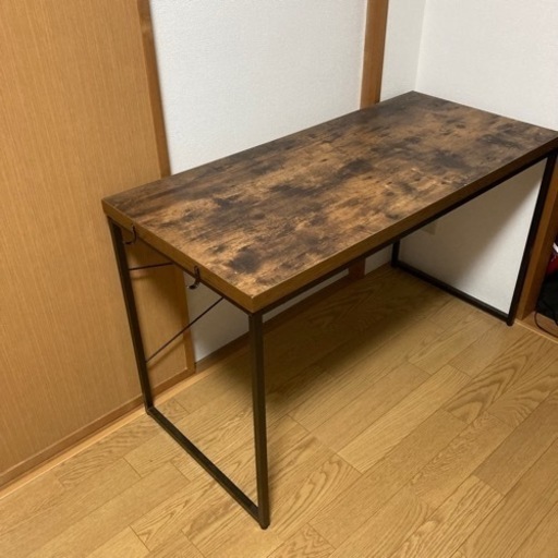 ニトリ　デスク(N ステイン 120 BR)