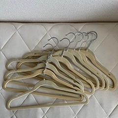 起毛　滑り止めハンガー 10本