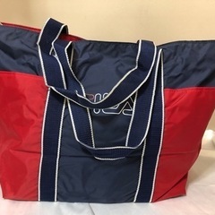 ＜未使用＞FILA　フィラ　バッグ　赤×紺　旅行・スポーツなどに♪の画像
