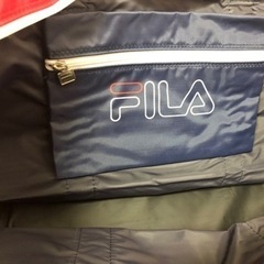 ＜未使用＞FILA　フィラ　バッグ　赤×紺　旅行・スポーツなどに♪の画像