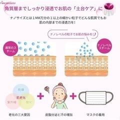 Amconsure フェイススチーマー 美顔器の画像
