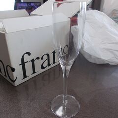【Francfranc】シャンパングラス６脚セットの画像