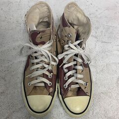 ✨🔔期間限定🔥ジモティー特別価格🔔✨	CONVERSE ALL STAR US CAMO HI KHK/キャンバス/サンドカモの画像