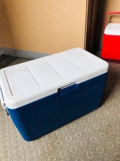 コールマン クーラーボックス 45L MODEL 5248 5247 Coleman 大容量 中古 キャンプ アウトドア