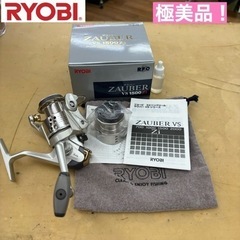 I438 🌈 極美品♪ RYOBI スピニングリール ZAUBE...