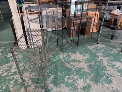 決まりました☆格安☆税込¥13200☆スチールラック☆まとめて☆6台☆中古☆店舗などにも♪??‍♂️