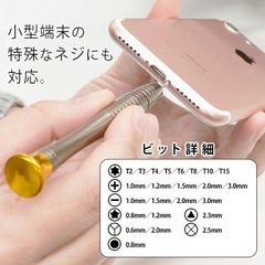 MacBook対応 精密ドライバーキット　の画像