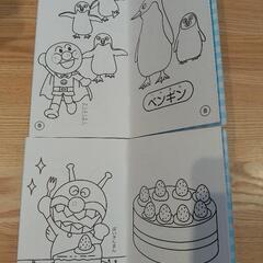【未使用】アンパンマン　ぬりえの画像