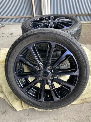 スズキ　エブリィワゴン　社外アルミホイール　DIANELLA　タイヤ　165/55R15　4本セット　15インチ　2020年製