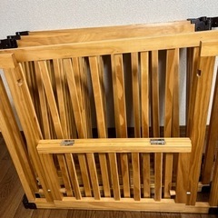 【取引済】木製ベビーサークルの画像