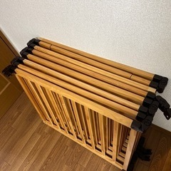 【取引済】木製ベビーサークルの画像