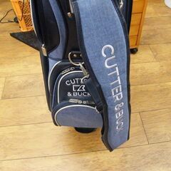 ゴルフ キャディバッグ カッター＆バック CUTTER&BUCK CQM1095 ネイビー 中古 札幌市厚別区 厚別店の画像