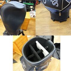 ゴルフ キャディバッグ カッター＆バック CUTTER&BUCK CQM1095 ネイビー 中古 札幌市厚別区 厚別店の画像