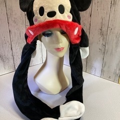 ディズニー　ミッキーミニー　被り物　帽子の画像