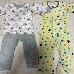 ノンタン　星　パジャマ　2枚セット