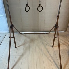 子供用鉄棒、ブランコ、つり輪、3waysの画像