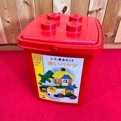 レゴ 基本セット 7336 赤いバケツ 遊び おもちゃ 組み立て の画像