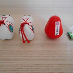 鎌倉大仏　だるま　狛犬 をまとめての画像