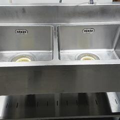 マルゼン 2槽シンク BS2-126 1200幅の画像