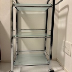 ガラス板ワゴンの画像