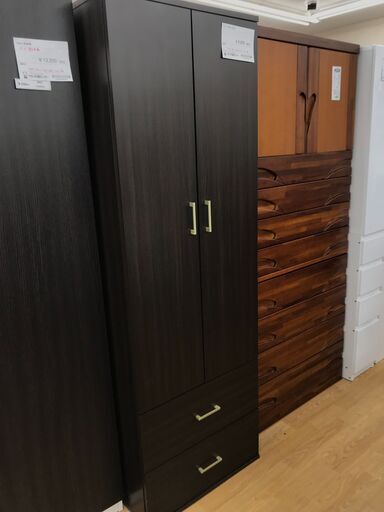 ★ジモティ割あり★ ニトリ クローゼット ダークブラウン H180×W59×D58 クリーニング済み KJ4325