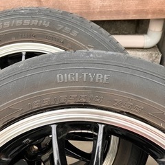 社外アルミホイール　タント　4本セットの画像