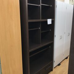★ジモティ割あり★ ニトリ 本棚 ダークブラウン H191×W86×D37 クリーニング済み KJ4327