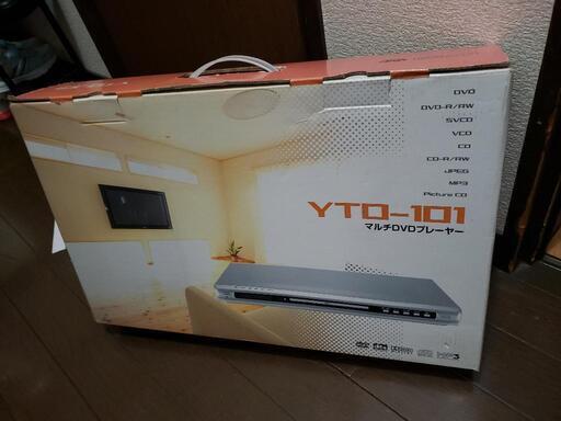 新品DVDプレイヤー