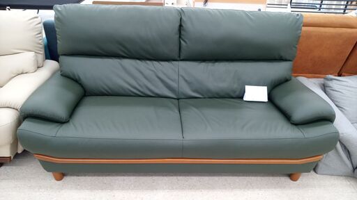 ★ジモティ割あり★  ソファー 深緑 H×D×W クリーニング済み TJ4189