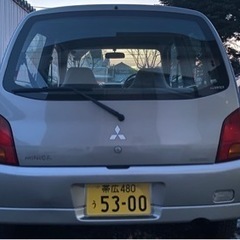 三菱　軽自動車　ミニカバン　夏冬タイヤ付きの画像