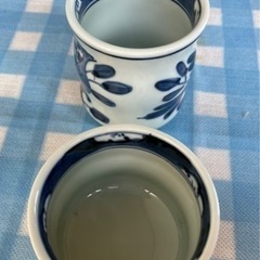 有田焼　其泉窯　ペア湯呑みの画像