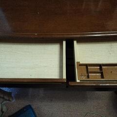 子供用学習机　木製の画像