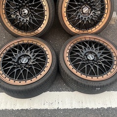 全国発送可 シュタイナーFTX 限定カラー ブラック/ブロンズポリッシュ  19インチ プリウスなど 