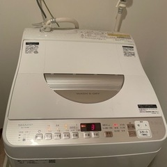 シャープ縦型洗濯乾燥機 ゴールド系 ES-T5EBK-N [洗濯...