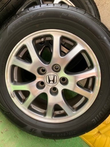 ブリヂストン　夏タイヤ　オデッセイに使用してました