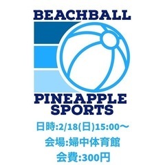 【ビーチボール参加者募集！】初心者も歓迎！男女問わずご参加くださいの画像