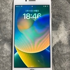 最終値下げ！！iPhone8Silva SIMフリー　バッテリー残量100%