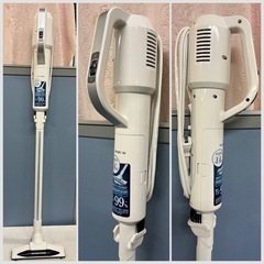 ■アイリスオーヤマ スティック掃除機 IC-SB1-S■超軽量スティッククリーナースリム 紙パック式■スティック型掃除機 ハンディ型の画像