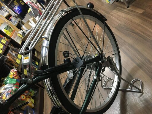 ★使用わずか★ ヤマハ YAMAHA 電動アシスト自転車 PAS Cheer パスチア 2023年モデル 8.9Ah カーキ 24型 PA24CH 電動自転車 美品 堺市 石津【ジャングルジャングルサカイ石津店】