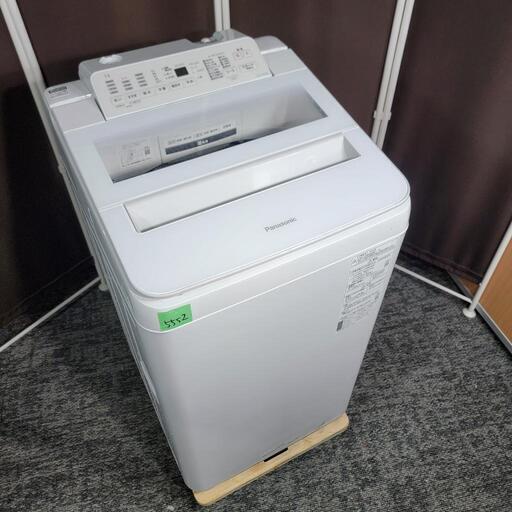 ‍♂️売約済み❌5552‼️配送設置は無料‼️最新2022年製✨インバーター付き静音モデル✨Panasonic 7kg 洗濯機