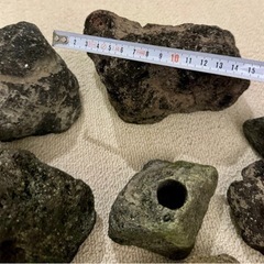 浅間溶岩石　サイズミックスの画像