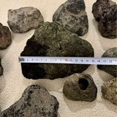 浅間溶岩石　サイズミックスの画像